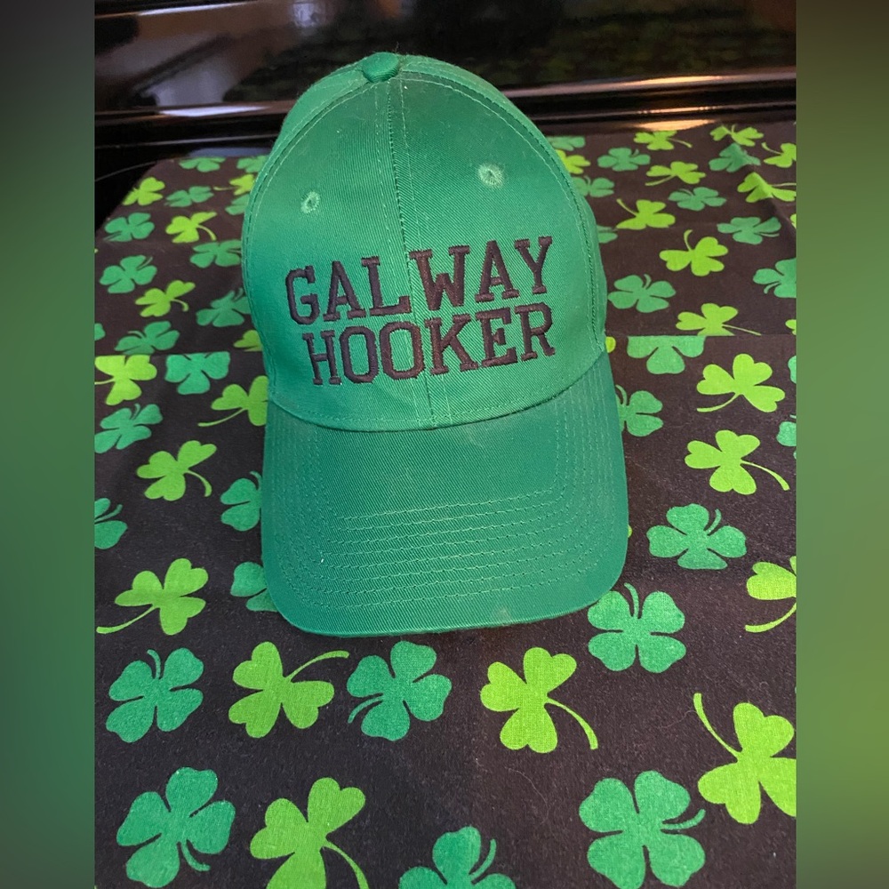 ☘️ Green Galway Hooker Baseball Cap